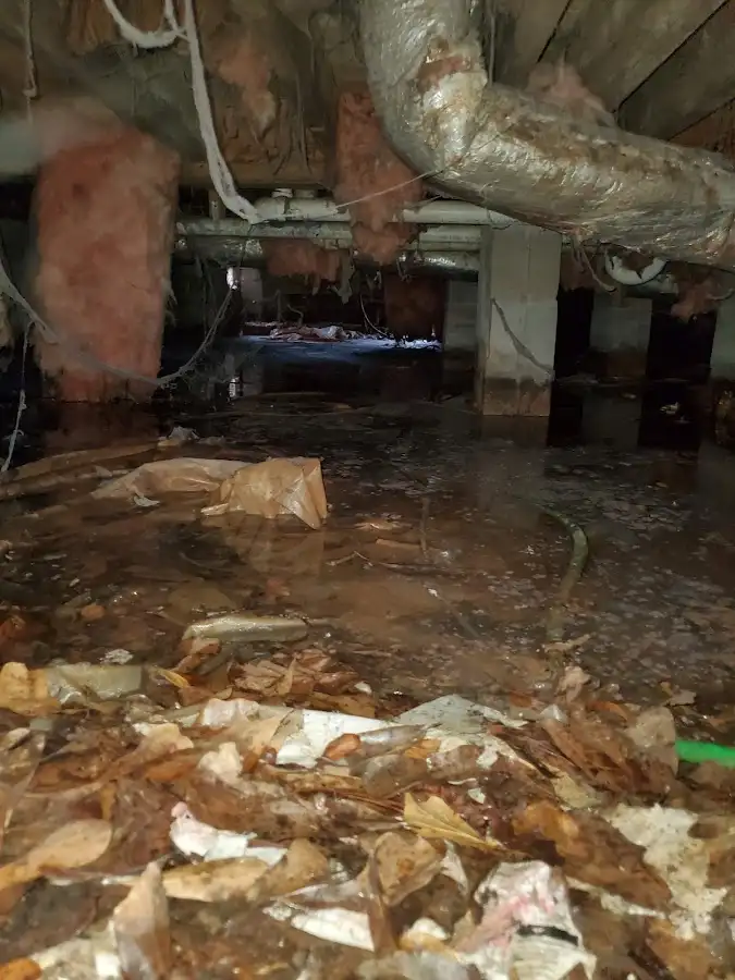 Crawl space flood assessment for Leak Detection & Repair in Mishawaka