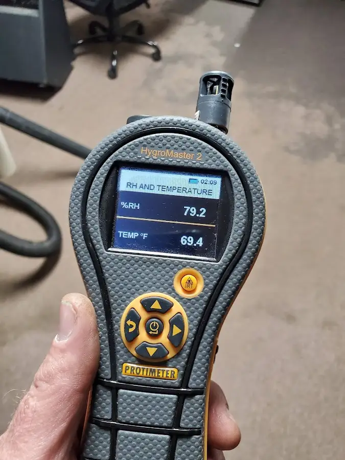 Moisture meter humidity assessment for Fire & Smoke Damage Restoration in Mishawaka